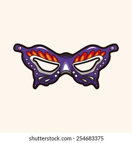 party mask theme elements