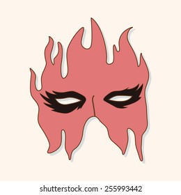 party mask theme elements