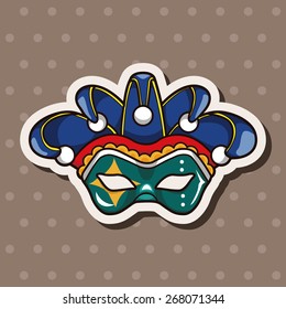 party mask theme elements