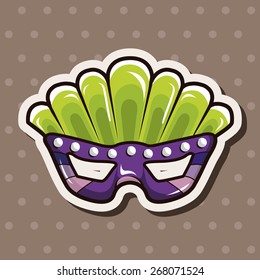 party mask theme elements