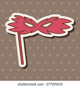party mask theme elements