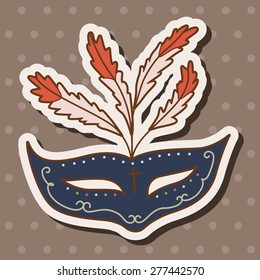 party mask theme elements