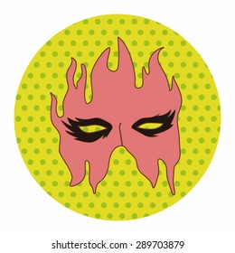 party mask theme elements