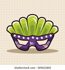party mask theme elements