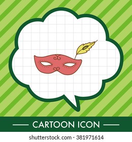 party mask theme elements