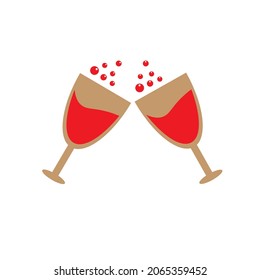 ilustración o imagen vectorial minimalista de partido