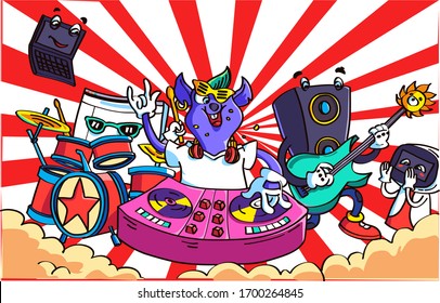 the party of new year