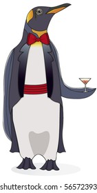 Party Penguin - Click on my portfolio for more images in this series