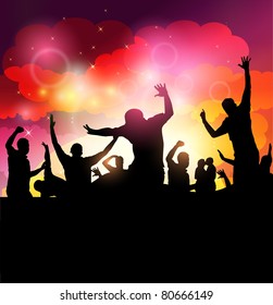 Party People -Concert Crowd
