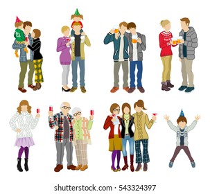 Party people set - Multi Generation