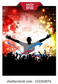 Party people. Vector