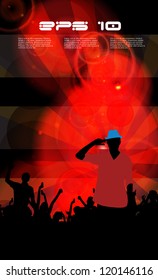 Party People Vector Background