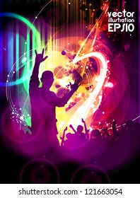 Party People Vector Background