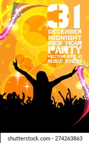 Party people vector background