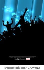 Party People Vector Background