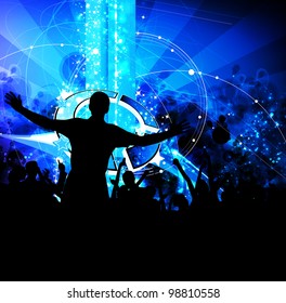 Party People Vector Background