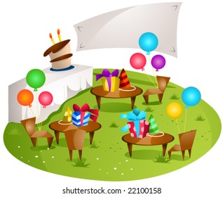 Party Place - Vector