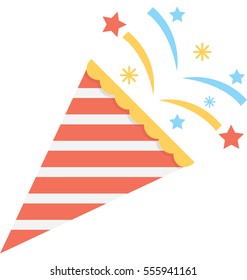 Party Popper Vector Icon