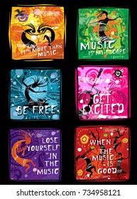 Party Poster Background vector Template