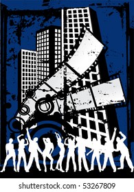 party poster - vector
