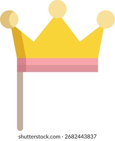 party prop flat icon design