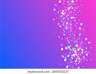 Party Serpentine. Happy Isolated Cristals. Falling Banner. Modern Dust. Hologram Tinsel. Light Texture. Pink Glare Burst. Transparent Paper. Blue Party Serpentine