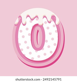 party, sign, cake, anniversary, birthday, number, celebration, happy, decoration, pink, event, design, celebrate, symbol, greeting, isolated, holiday, gift, year, festive, dessert, vector, candle, col
