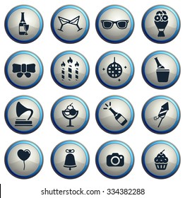 Party simply symbol for web icons