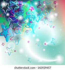 Party Stars Brilliant Card