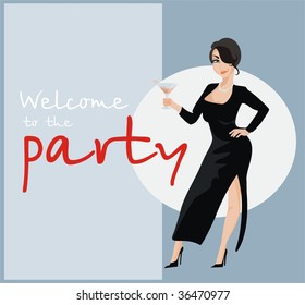 Party style - invitation