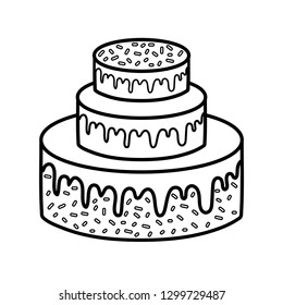 party sweet cake icon