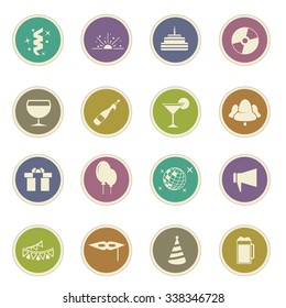 Party  symbol for web icons
