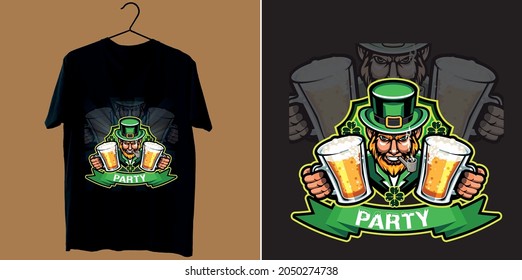 Party t shirt design vector