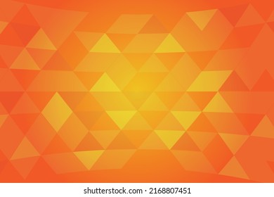 Fondo naranja del tema del partido, polígono de curva