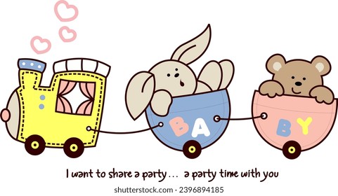 party time with baby friends