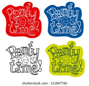 party time card invitation