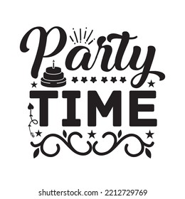 Party Time svg design file