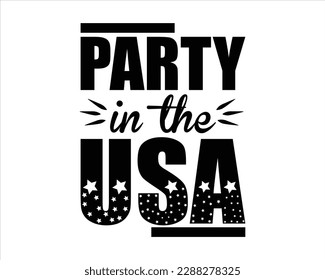 Party In the Usa svg Design,Memorial Day Svg, Patriotic Svg, American Flag Svg,Happy memorial day svg, Veteran t-shirt design svg