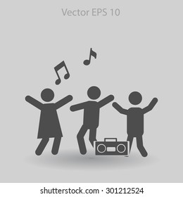 party vector icon