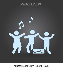 party vector icon