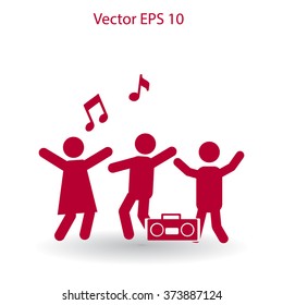 party vector icon