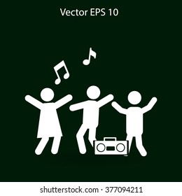 party vector icon