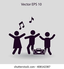 party vector icon