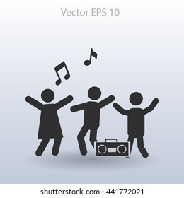 party vector icon