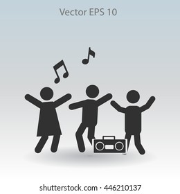 party vector icon