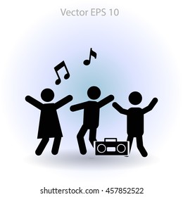 party vector icon