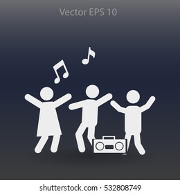 party vector icon