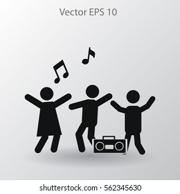 party vector icon