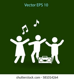 party vector icon