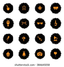 Party  vector icons for web sites and user interface